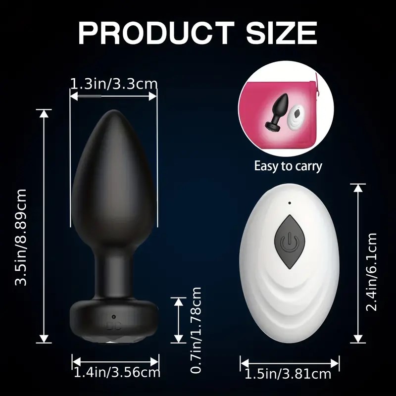 Mbn0017 Scarlette Vibrating Butt Plug (2)