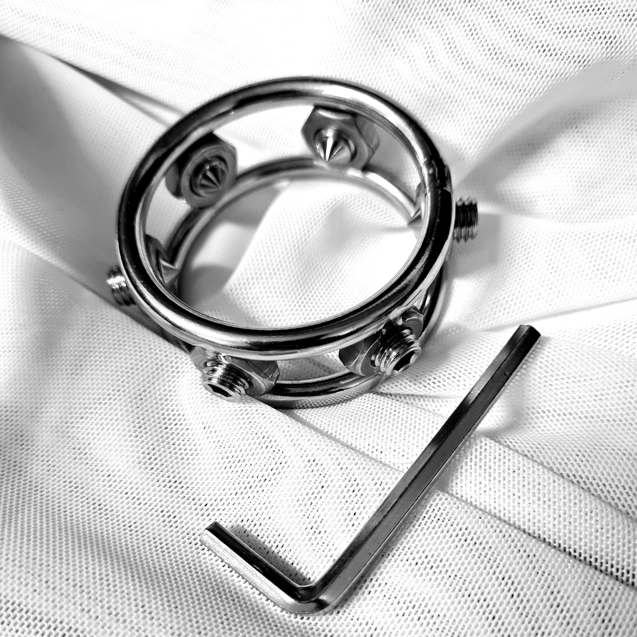 Mbn0091 Adjustable Metal Cockring