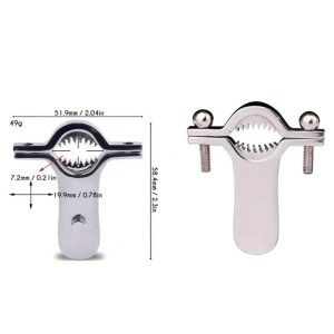 Mbn0111 Heavy Chained Nipple Clamps2