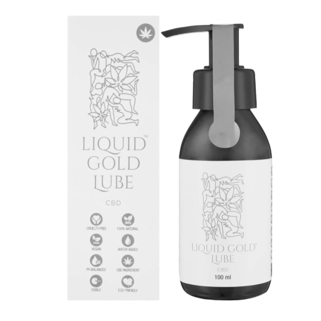 Mbn0174 Liquid Gold Lube Cbd Lubricant 100ml Modified