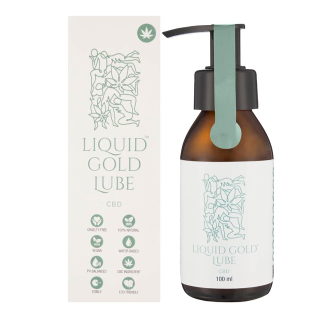Mbn0174 Liquid Gold Lube Cbd Lubricant 100ml