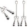 MBN0261 weighted nipple & clitoral clamps